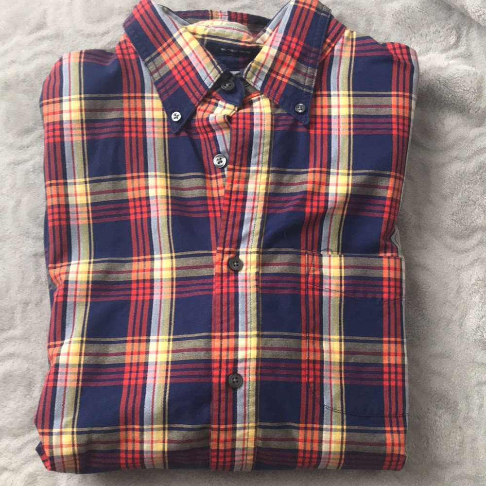 Colorful button down